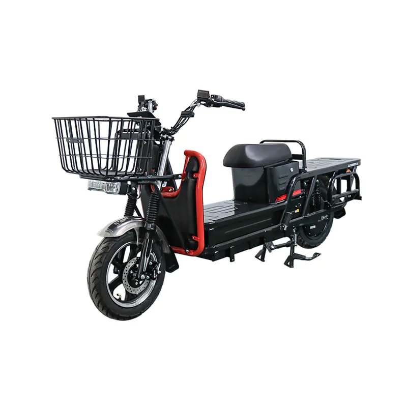 Dwa koła elektryczne motocykl ładunkowy